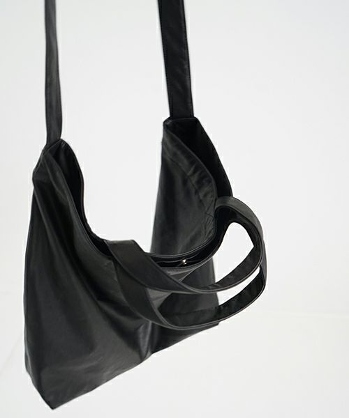 YOKO SAKAMOTO / ヨーコサカモトRESEARCHER BAG-LARGE[BLACK-FG] YS-BAG-LE-L