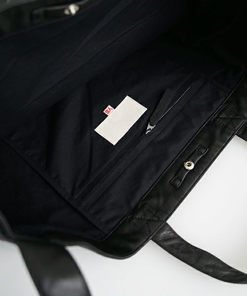 YOKO SAKAMOTO / ヨーコサカモトRESEARCHER BAG-LARGE[BLACK-FG] YS-BAG-LE-L