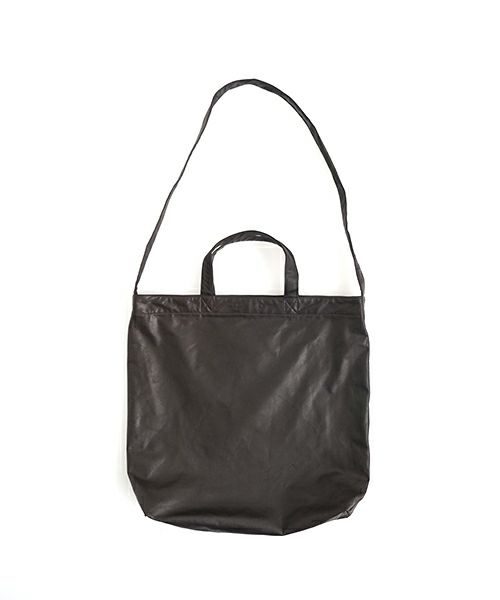 YOKO SAKAMOTO / ヨーコサカモトRESEARCHER BAG-LARGE[BROWN-FG] YS-BAG-LE-L