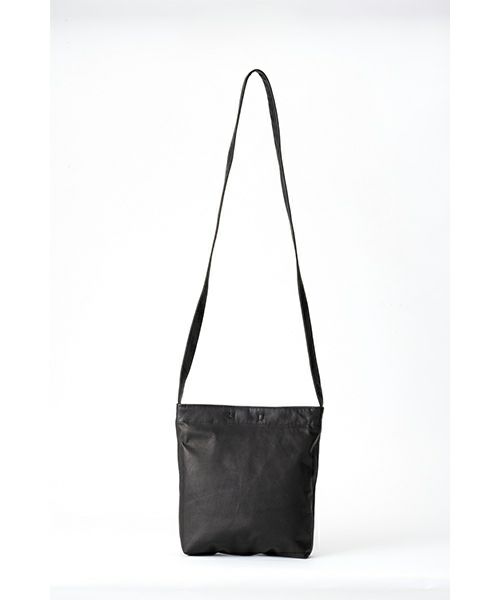 YOKO SAKAMOTO / ヨーコサカモトRESEARCHER BAG-MEDIUM[BLACK-FG] YS-BAG-LE-M
