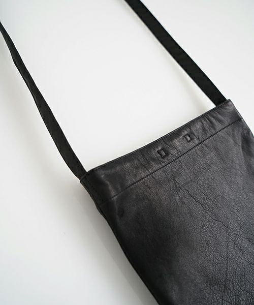 YOKO SAKAMOTO / ヨーコサカモトRESEARCHER BAG-MEDIUM[BLACK-FG] YS-BAG-LE-M