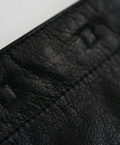 YOKO SAKAMOTO / ヨーコサカモトRESEARCHER BAG-MEDIUM[BLACK-FG] YS-BAG-LE-M