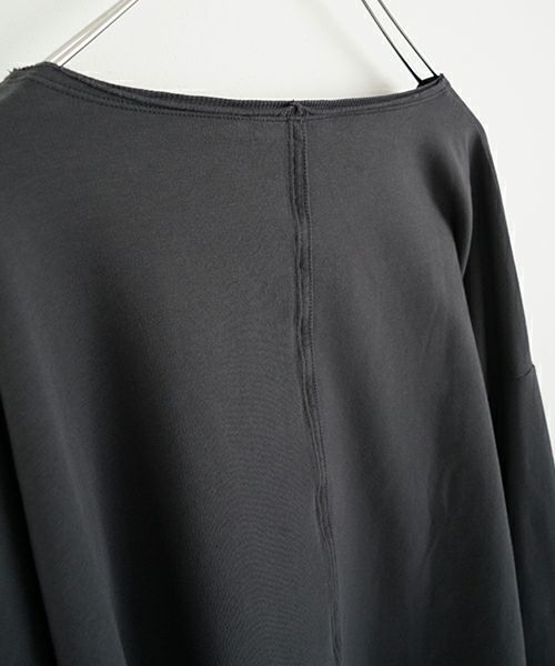 KristenseN DU NORD クリステンセンドゥノルド CREW NECK SWEAT [L-381/09 graphite] 