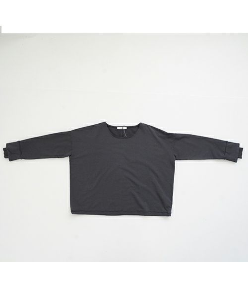 KristenseN DU NORD クリステンセンドゥノルド CREW NECK SWEAT [L-381/09 graphite] 
