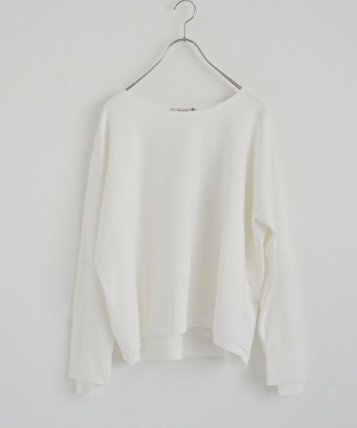 KristenseN DU NORDクリステンセンドゥノルドCREW NECK SWEAT[L-381/01 white]