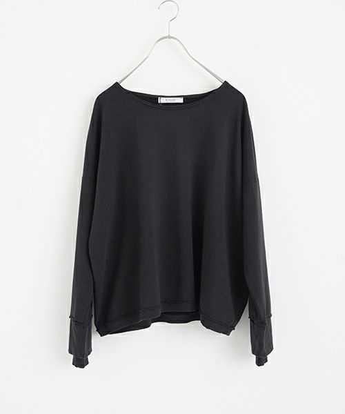 KristenseN DU NORDクリステンセンドゥノルドCREW NECK SWEAT[L-381/10 black] 