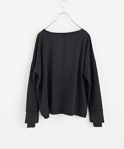 KristenseN DU NORDクリステンセンドゥノルドCREW NECK SWEAT[L-381/10 black] 