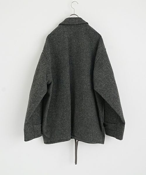 YOKO SAKAMOTO ヨーコサカモト WORK STAND COLLAR JACKET [OLIVE] YS