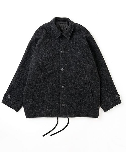 YOKO SAKAMOTOヨーコサカモトCOACH JACKET(BLACK/YS-25AW-YOKO SAKAMOTOヨーコサカモトCOACH JACKET(BLACK/YS-25AW-04)コーチジャケット )コーチジャケット 