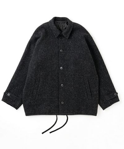 YOKO SAKAMOTOヨーコサカモトCOACH JACKET(BLACK/YS-25AW-YOKO SAKAMOTOヨーコサカモトCOACH JACKET(BLACK/YS-25AW-04)コーチジャケット )コーチジャケット 
