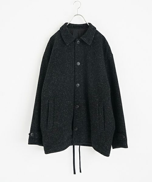 YOKO SAKAMOTOヨーコサカモトCOACH JACKET(BLACK/YS-25AW-04)コーチジャケット 