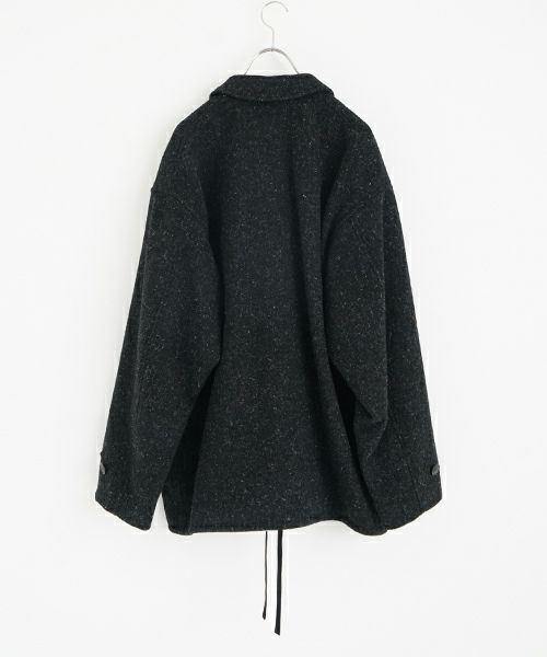 YOKO SAKAMOTOヨーコサカモトCOACH JACKET(BLACK/YS-25AW-04)コーチジャケット 