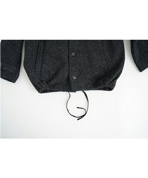 YOKO SAKAMOTOヨーコサカモトCOACH JACKET(BLACK/YS-25AW-04)コーチジャケット 