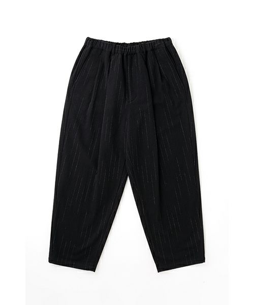 YOKO SAKAMOTOヨーコサカモトDOUBLE PLEATED EASY PANTS [STRIPE] YS - 25AW - 14