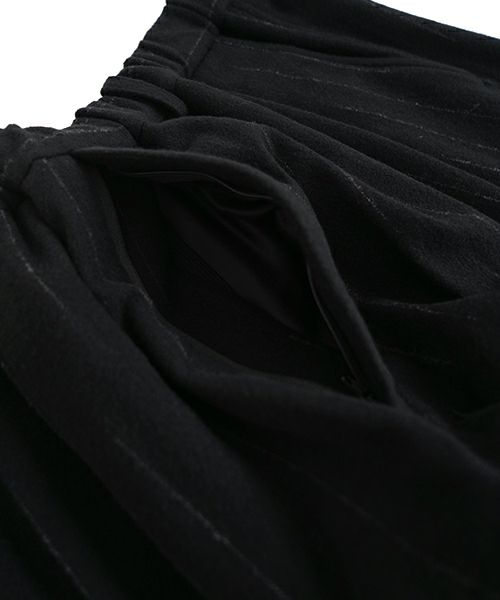 YOKO SAKAMOTOヨーコサカモトDOUBLE PLEATED EASY PANTS [STRIPE] YS - 25AW - 14