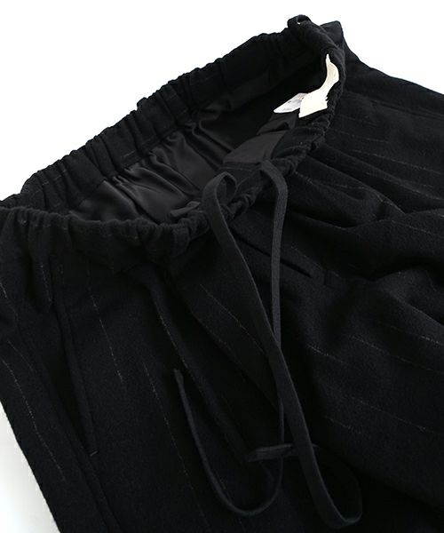 YOKO SAKAMOTOヨーコサカモトDOUBLE PLEATED EASY PANTS [STRIPE] YS - 25AW - 14