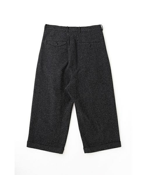 YOKO SAKAMOTO / ヨーコサカモトDOUBLE PLEATED CROPPED TROUSERS ［HOUNDSTOOTH］ YS - 25AW - 13