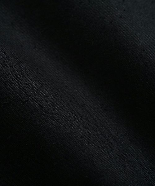 VU / ヴウ 3 button Jacket silk linen [BLACK] vu-jkt-008