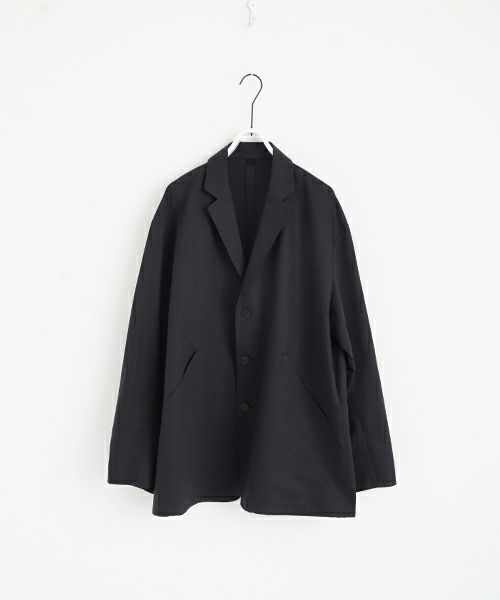 VU / ヴウ 3 button Jacket cotton silk linen [NAVY] vu-jkt-008