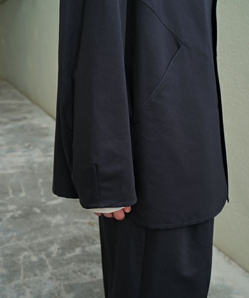 VU / ヴウ 3 button Jacket cotton silk linen [NAVY] vu-jkt-008