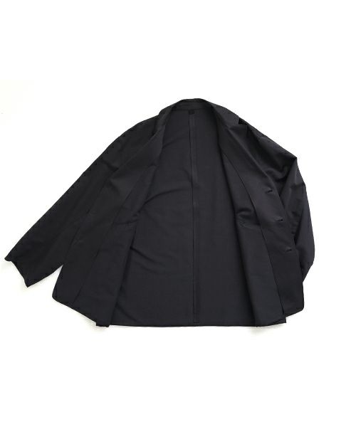 VU / ヴウ 3 button Jacket cotton silk linen [NAVY] vu-jkt-008