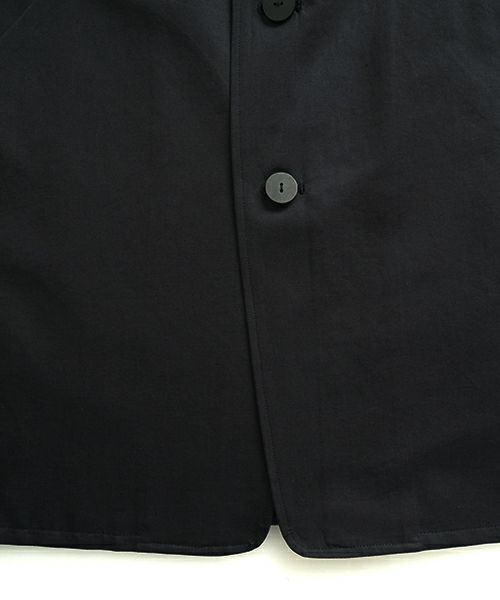 VU / ヴウ 3 button Jacket cotton silk linen [NAVY] vu-jkt-008