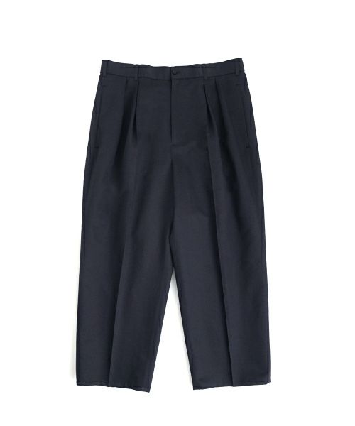VU / ヴウtailar pants cotton silk linen [NAVY] vu-pnt-013
