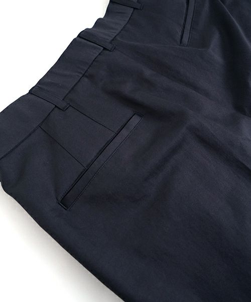 VU / ヴウtailar pants cotton silk linen [NAVY] vu-pnt-013