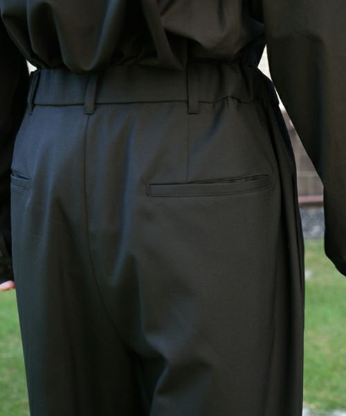 VU / ヴウtailar pants wool [BLACK] vu-pnt-013