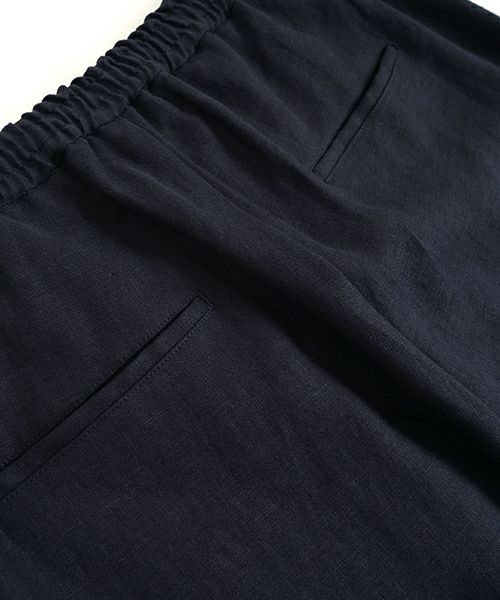 VU / ヴウeasy pants linen [NAVY] vu-pnt-011