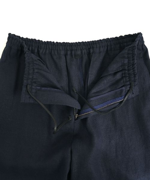 VU / ヴウeasy pants linen [NAVY] vu-pnt-011