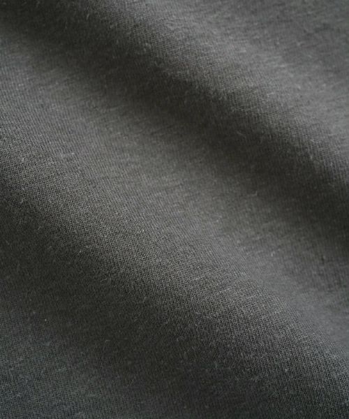 VU / ヴウbasic long t-shirt hemp cotton [CHARCOAL］vu-cut-013
