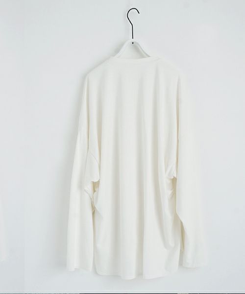 U / ヴウbasic long t-shirt hemp cotton [OFF WHITE］vu-cut-013