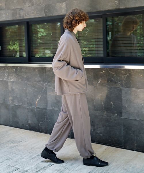  VU / ヴウsweat cardigan [CHARCOAL] Standard/vu-cut-006