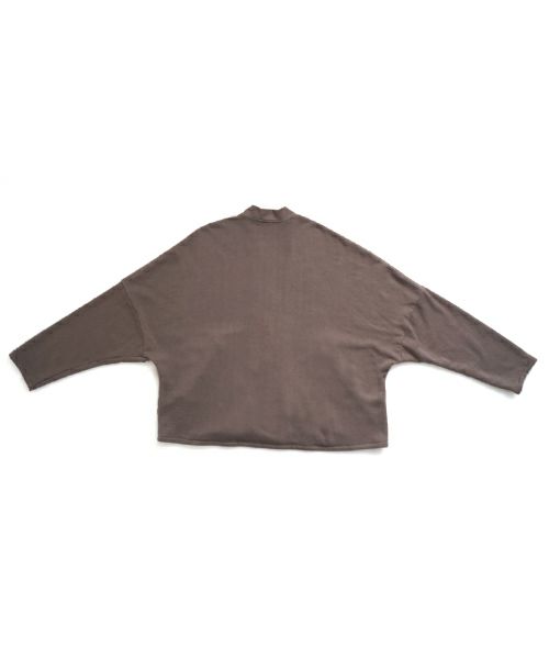  VU / ヴウsweat cardigan [CHARCOAL] Standard/vu-cut-006