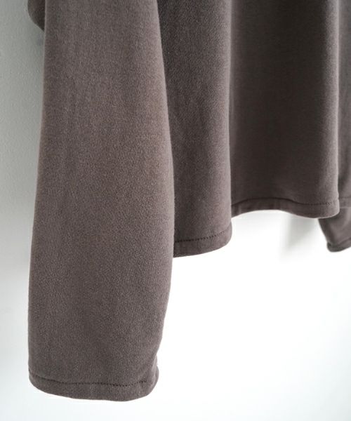  VU / ヴウsweat cardigan [CHARCOAL] Standard/vu-cut-006
