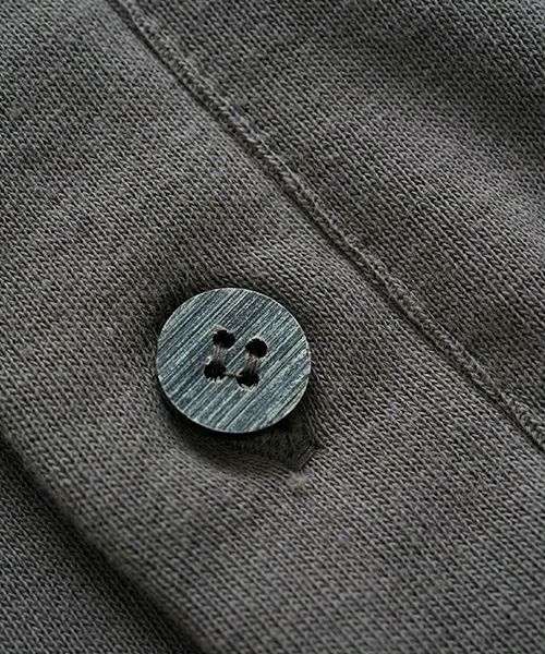  VU / ヴウsweat cardigan [CHARCOAL] Standard/vu-cut-006