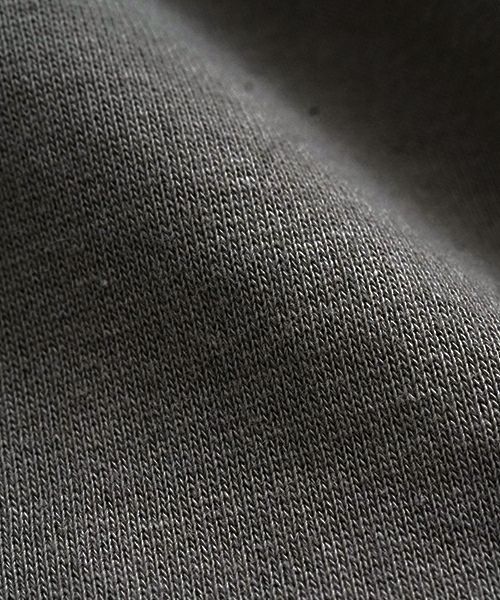  VU / ヴウsweat cardigan [CHARCOAL] Standard/vu-cut-006