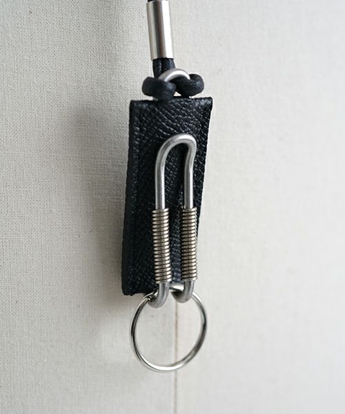 ED ROBERT JUDSON / エド ロバート ジャドソンspring clip neck holder[B01SEAC-15LS.BLACK]ネックキーホルダー