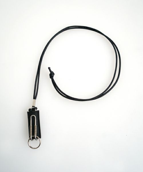 ED ROBERT JUDSON / エド ロバート ジャドソンspring clip neck holder[B01SEAC-15LS.BLACK]ネックキーホルダー
