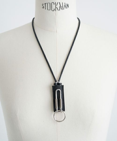 ED ROBERT JUDSON / エド ロバート ジャドソンspring clip neck holder[B01SEAC-15LS.BLACK]ネックキーホルダー
