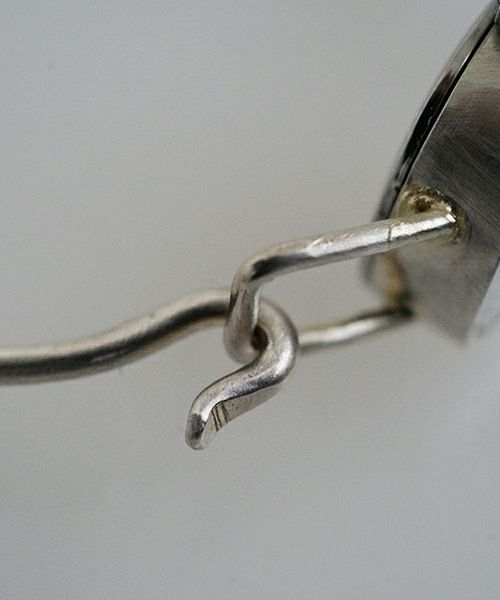 nejicommu SPACE BANGLE S シルバー バングル形状 サイドビュー