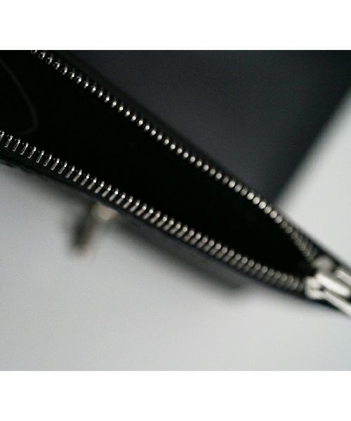 ED ROBERT JUDSON SWITCH トライフォールドウォレット（ブラック）の小銭入れ部分