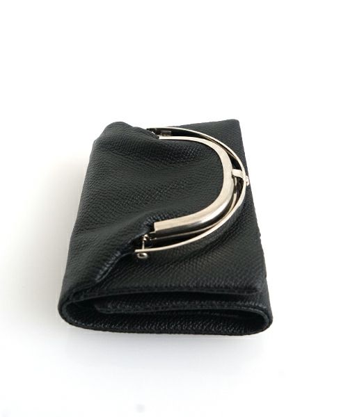 ED ROBERT JUDSONエド ロバート ジャドソンframe trifold wallet[B01SEWL-72LS/cow 050 black]フレームハーフウォレット サイフ