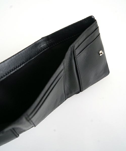 ED ROBERT JUDSONエド ロバート ジャドソンframe trifold wallet[B01SEWL-72LD/lambskin 050 black]フレームハーフウォレット サイフ