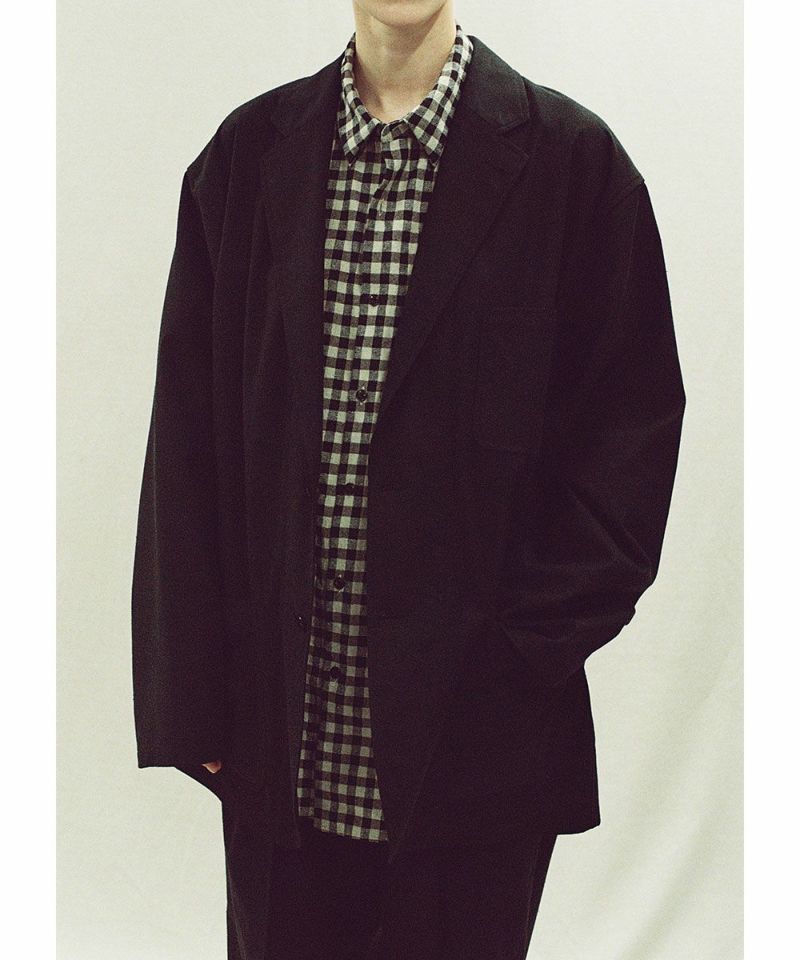 YOKO SAKAMOTOヨーコサカモト2B JACKET　BLACK(YS-26SS-2)