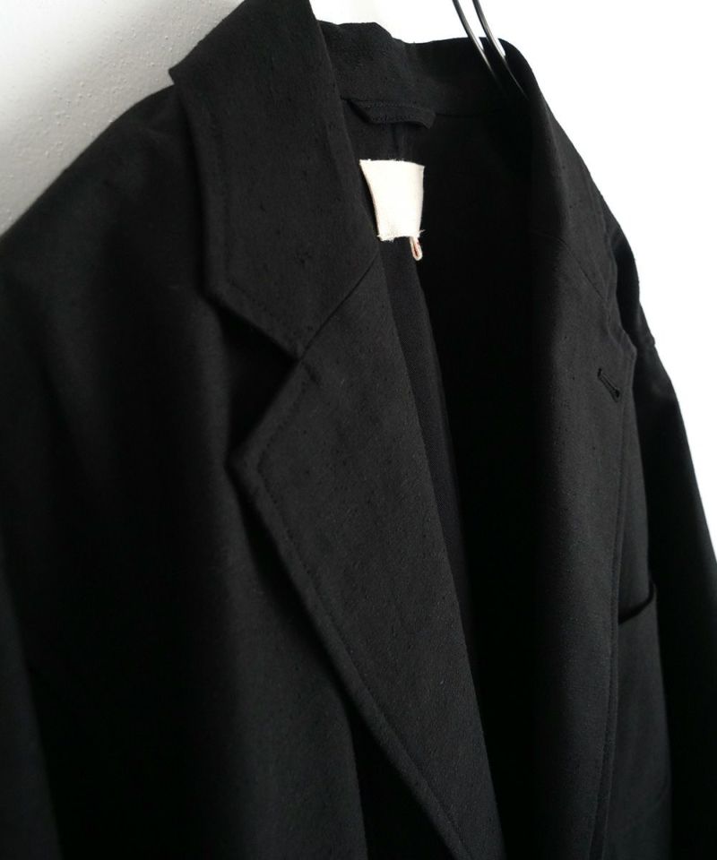 YOKO SAKAMOTOヨーコサカモト2B JACKET　BLACK(YS-26SS-2)