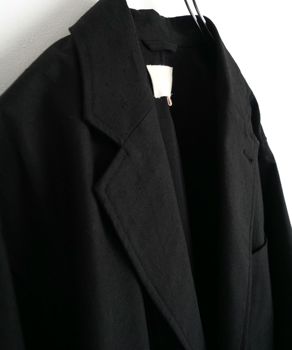 YOKO SAKAMOTOヨーコサカモト2B JACKET　BLACK(YS-26SS-2)