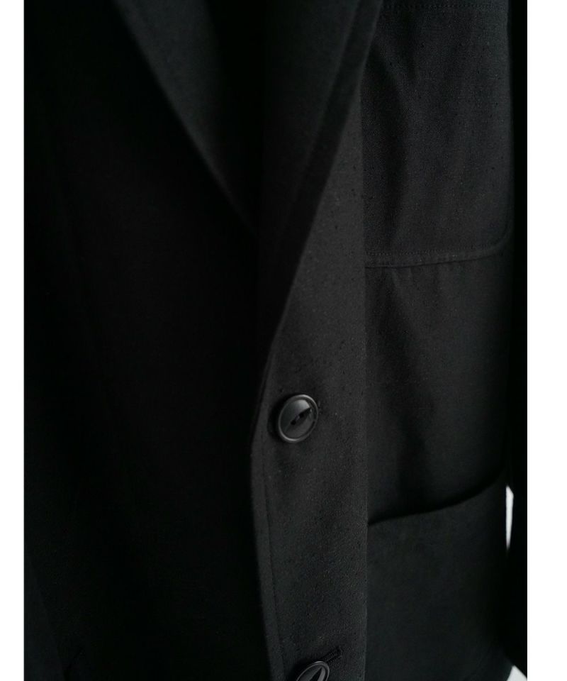 YOKO SAKAMOTOヨーコサカモト2B JACKET　BLACK(YS-26SS-2)