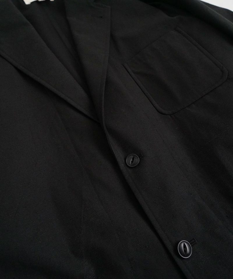 YOKO SAKAMOTOヨーコサカモト2B JACKET　BLACK(YS-26SS-2)
